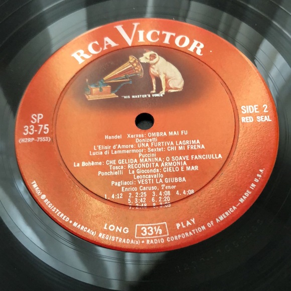 Enrico Caruso The Best Of... Vinyl Lp '60 - Picture 4 of 10